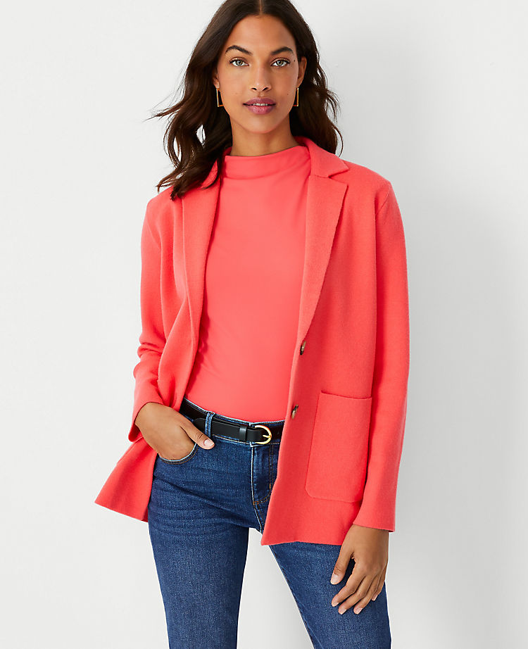 Ann Taylor Outlet |  Sweater Blazer