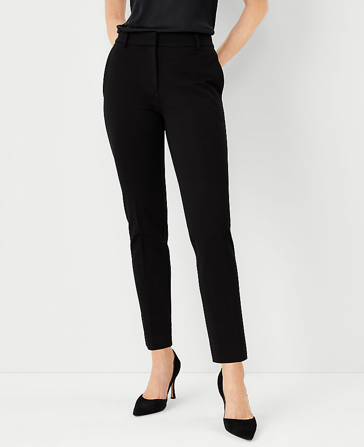 Ann Taylor Outlet |  The Eva Ankle Pant in Knit Twill