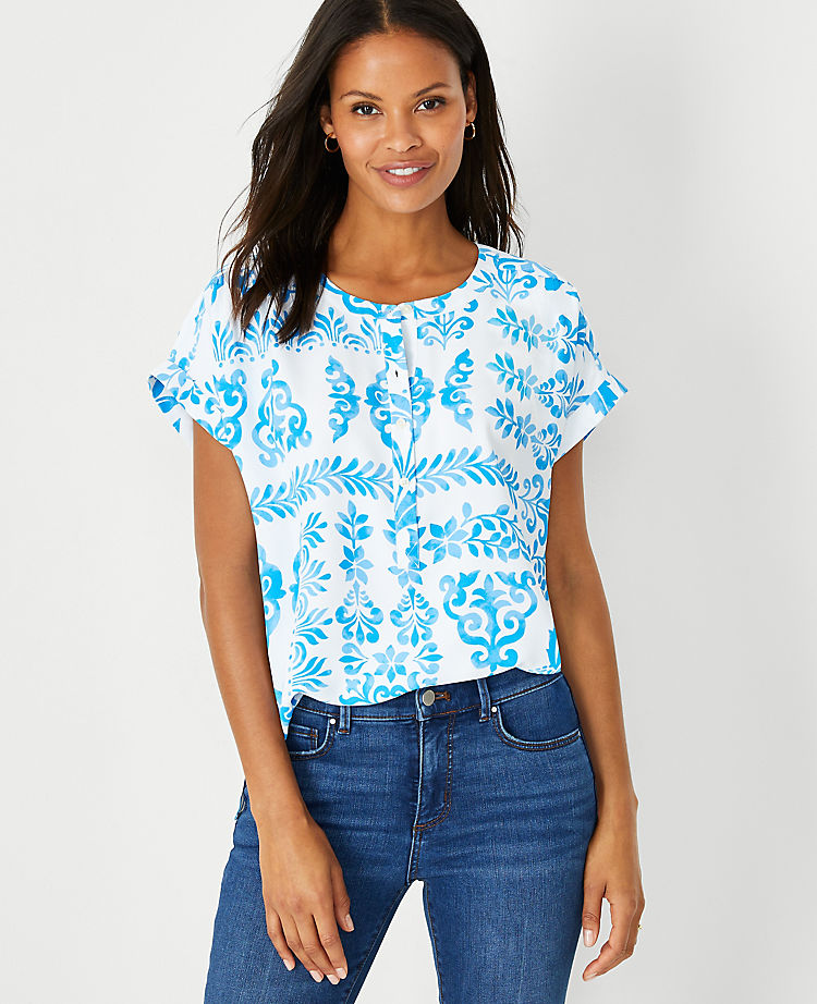 Ann Taylor Outlet |  Drop Shoulder Popover