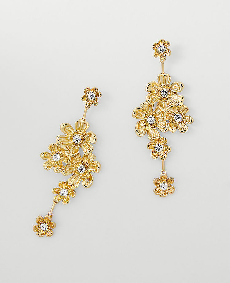 Flower Burst Drop EarRings