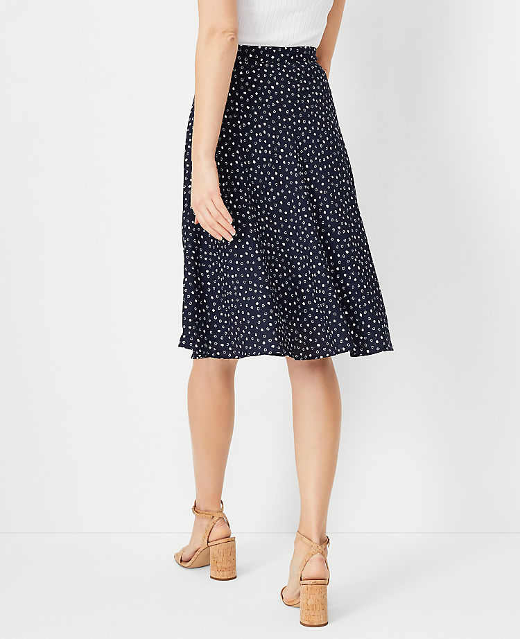 Ann Taylor Outlet |  Spotted Full Skirt