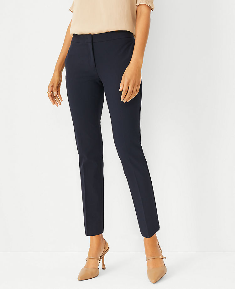 Ann Taylor Outlet |  The Ankle Pant in Seasonless Stretch - Curvy Fit