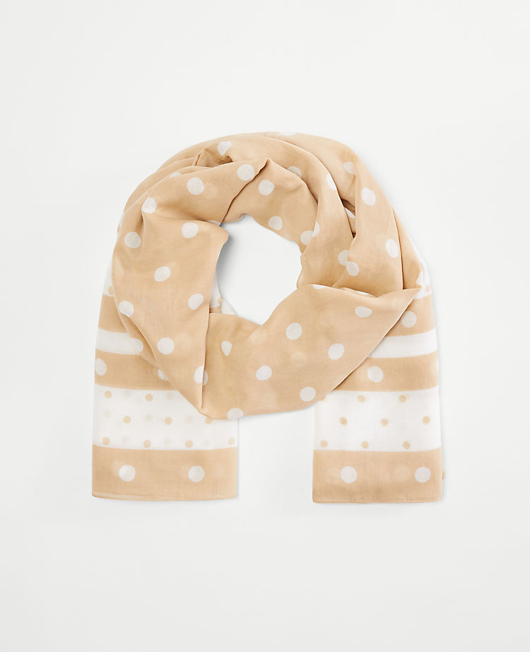 Polka Dot Scarf
