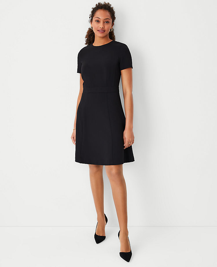 Ann Taylor Outlet |  The Flare Dress in Fluid Crepe