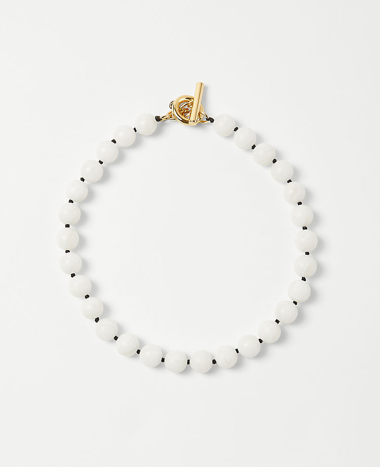 Polished Beaded Necklace