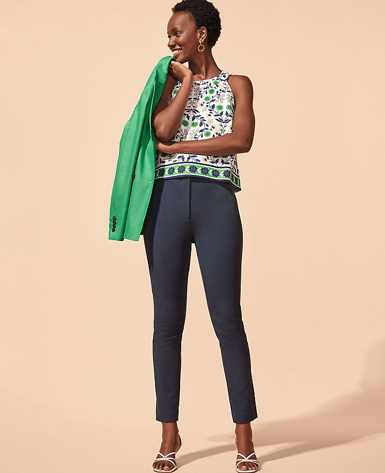 Ann Taylor Outlet |  The Audrey Crop Pant in Stretch Cotton