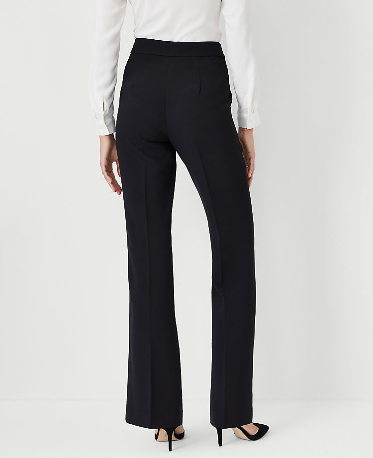 Ann Taylor Outlet |  The Side Zip Trouser Pant in Fluid Crepe