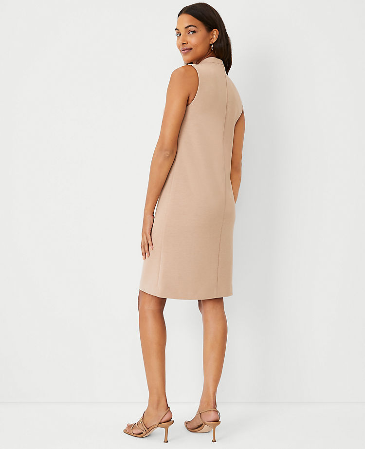 Ann Taylor Outlet |  The Mock Neck Shift Dress in Double Knit