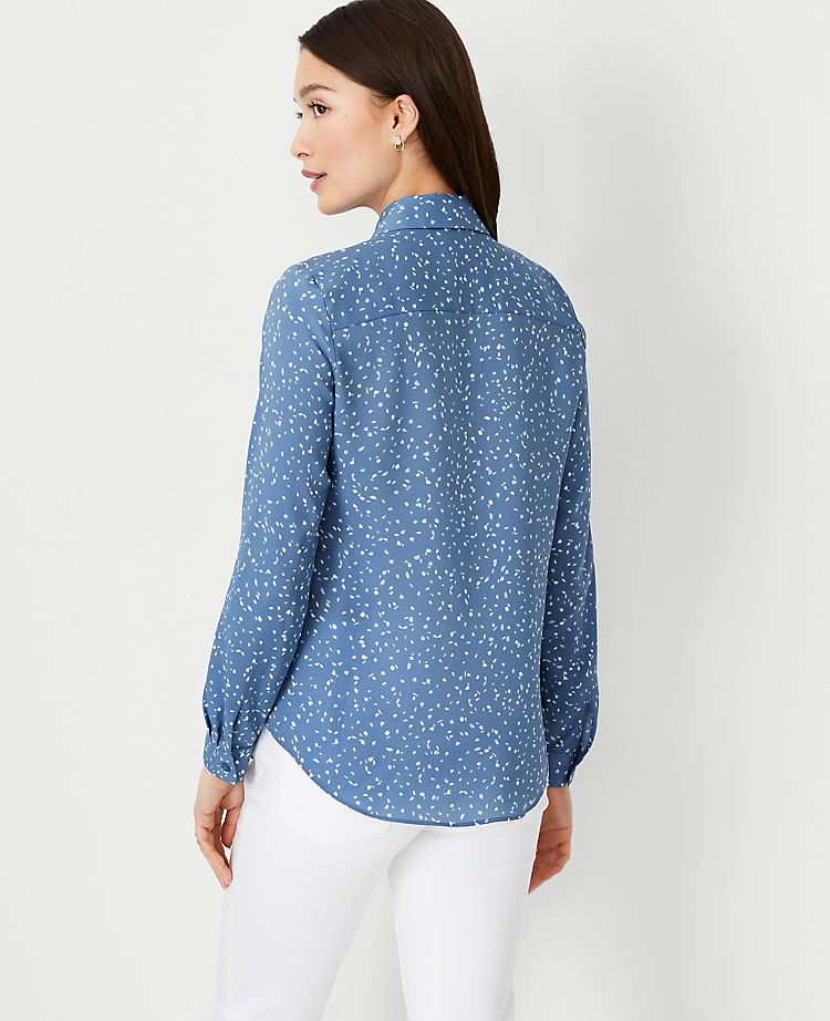 Ann Taylor Outlet |  Spotted Essential Shirt