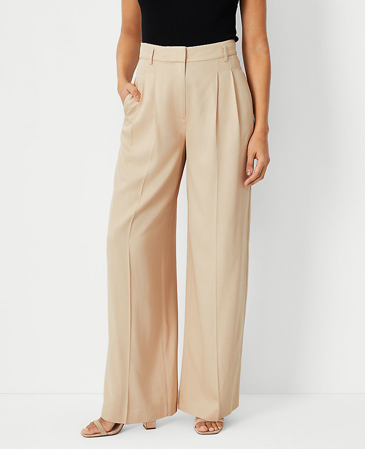 Ann Taylor Outlet |  The Pleated Wide Leg Pant