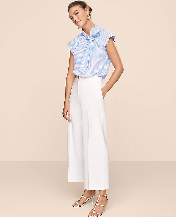 Ann Taylor Outlet |  The Kate Wide Leg Crop Pant