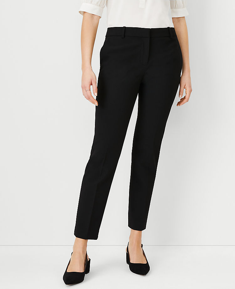 Ann Taylor Outlet |  The Eva Ankle Pant In Bi-Stretch - Curvy Fit