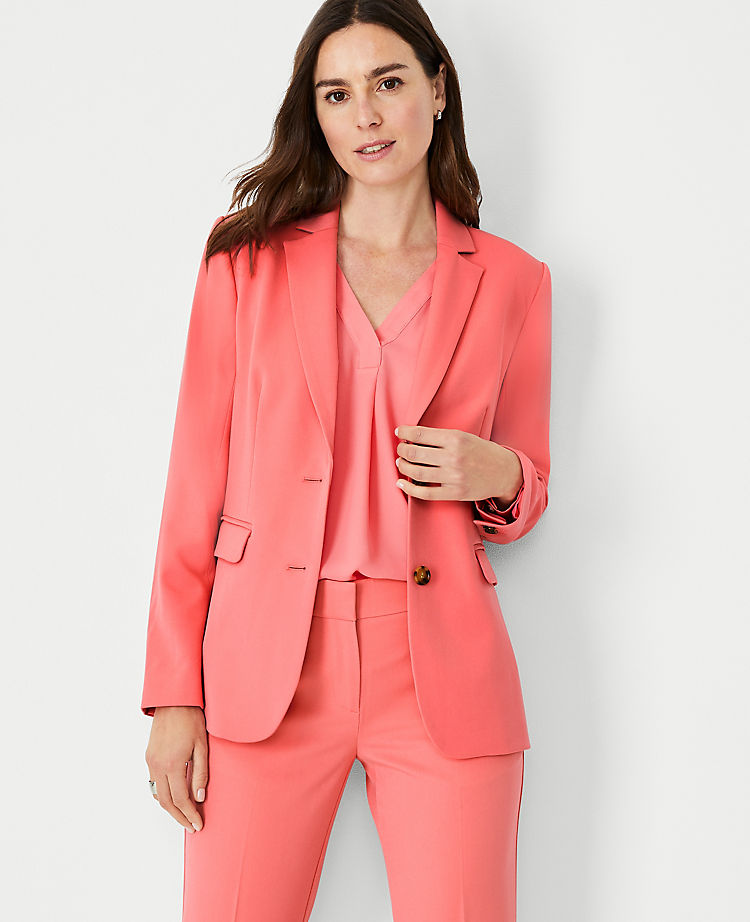 Ann Taylor Outlet |  The Notched Two Button Blazer