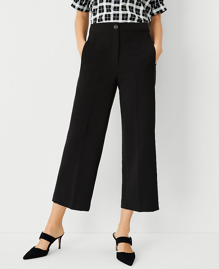 Ann Taylor Outlet |  The Kate Wide Leg Crop Pant