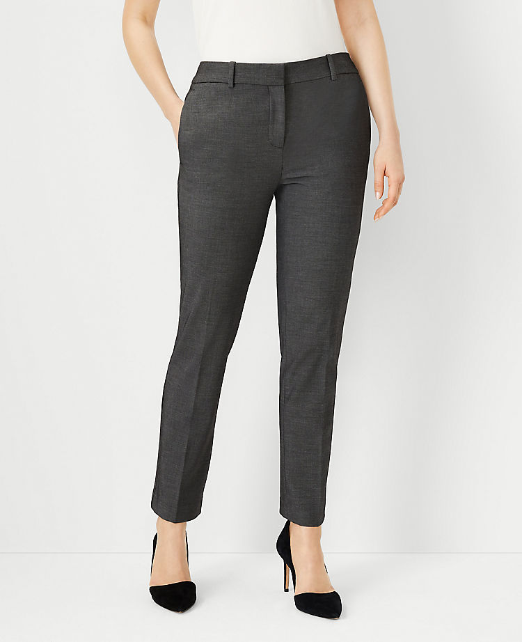 Ann Taylor Outlet |  The Eva Ankle Pant In Bi-Stretch - Curvy Fit