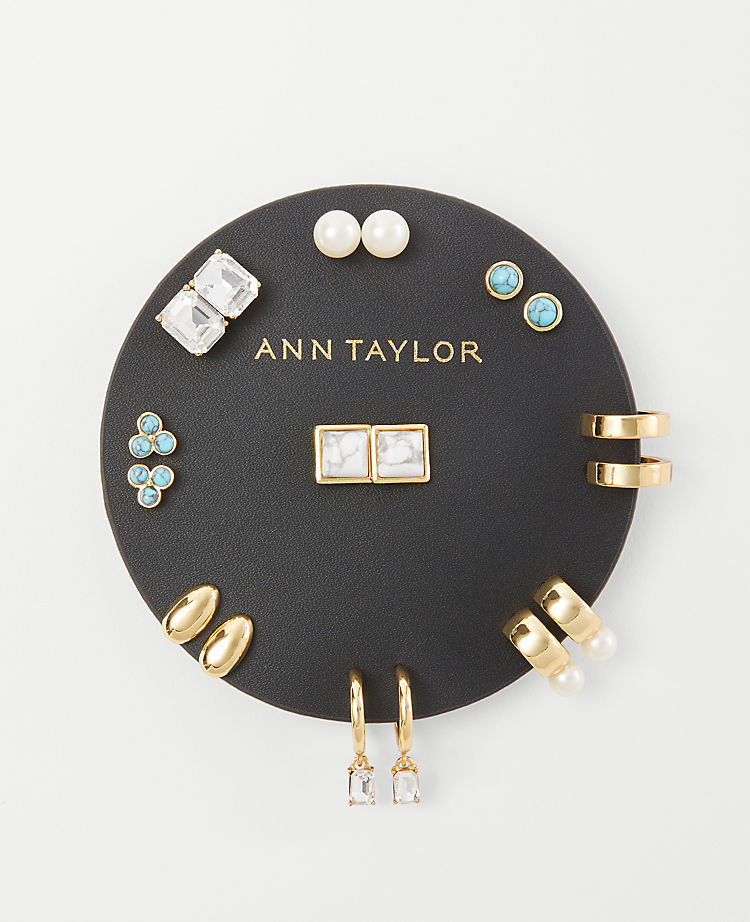 Marbleized Stud EarRing Set