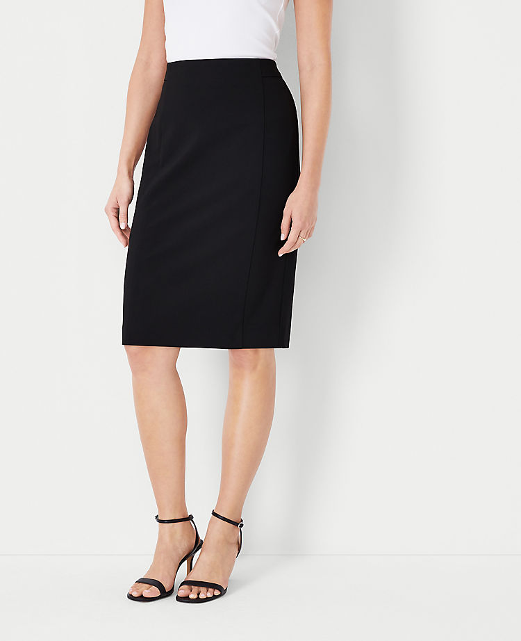 Ann Taylor Outlet |  The Seamed Pencil Skirt in Seasonless Stretch