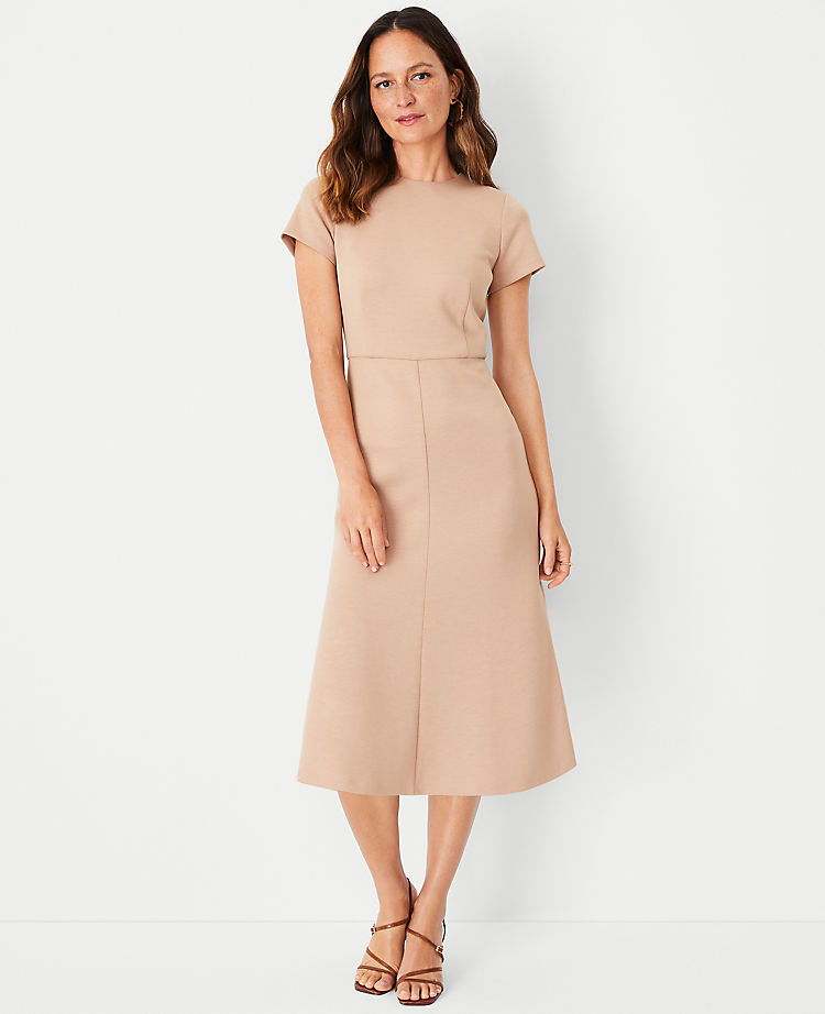 Ann Taylor Outlet |  The Flare Dress in Double Knit