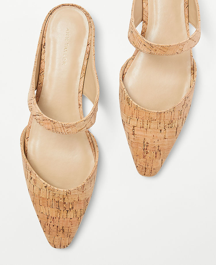 Cork Mule Flats