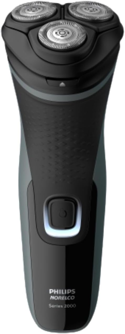 Philips Norelco Shaver 2400 Series, Wet and Dry Electric Shaver, Pop-up Trimmer, P-Cap, Deep Black, Model X3001/90