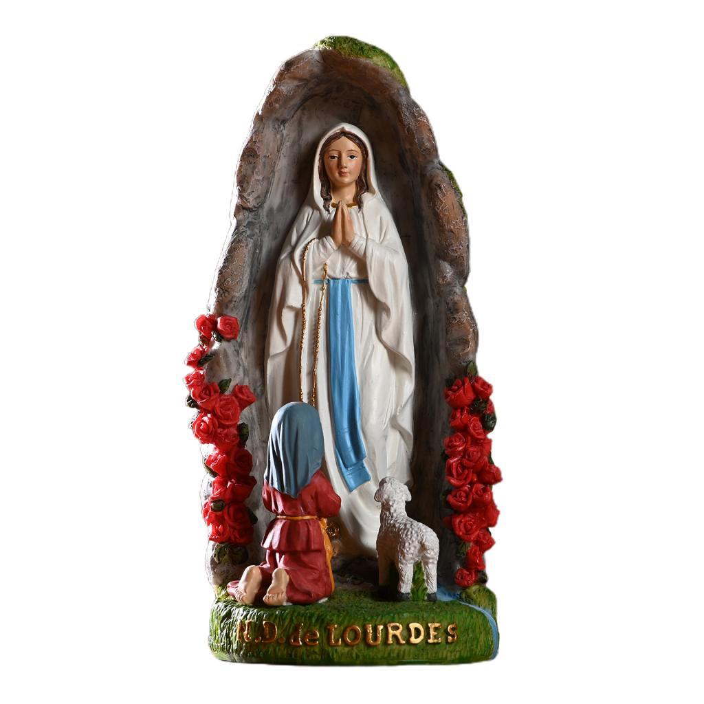 Beautiful Virgin Mary Figurine Sculpture Christian Wedding Gift Xmas
