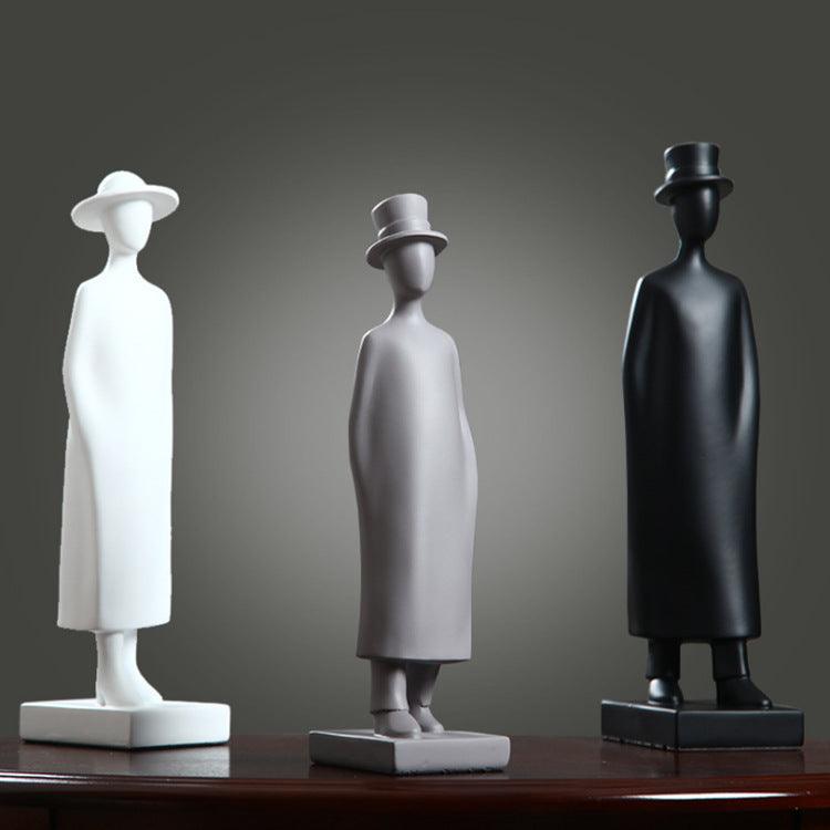 Fashionable Nordic Minimalist Creative Character Ornaments