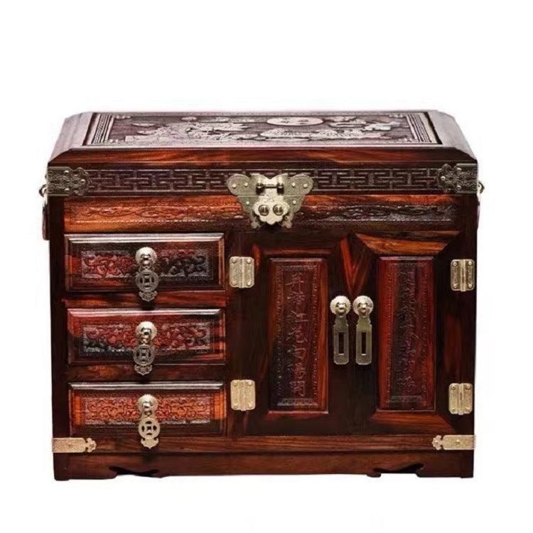 Mahogany Handicraft Ornaments All Tenon And Mortise Structure Without Paint