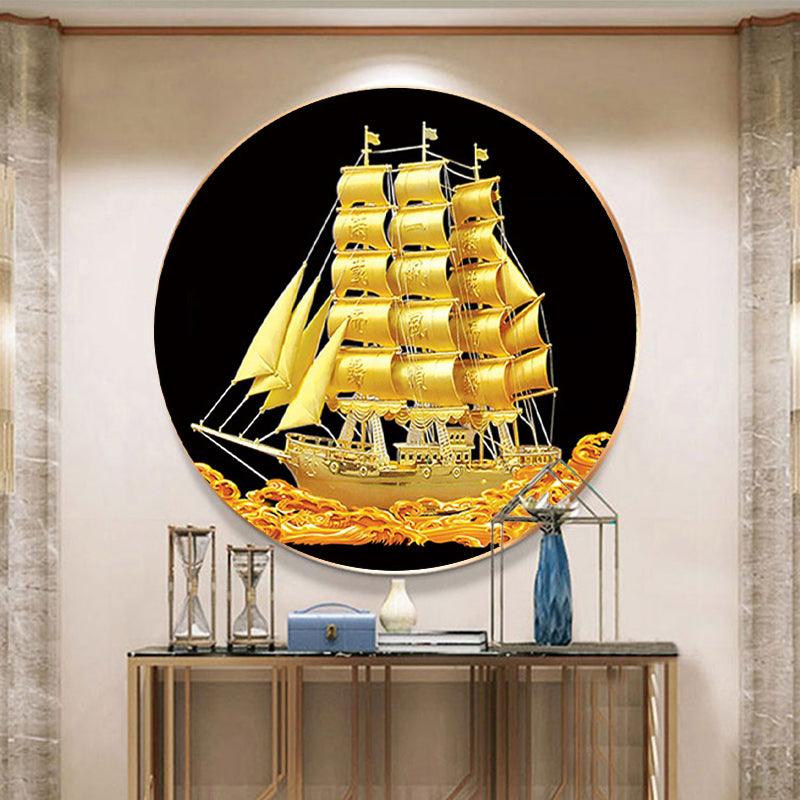 Cross Stitch New Living Room Crystal Diamond Painting