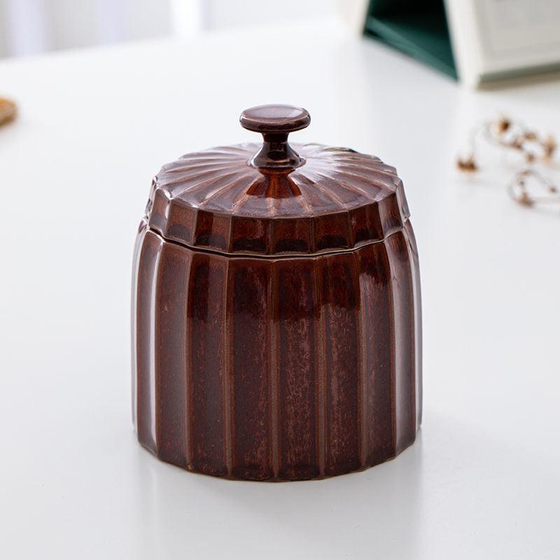 Ceramic Ashtray With Lid Hotel Household Ashtray