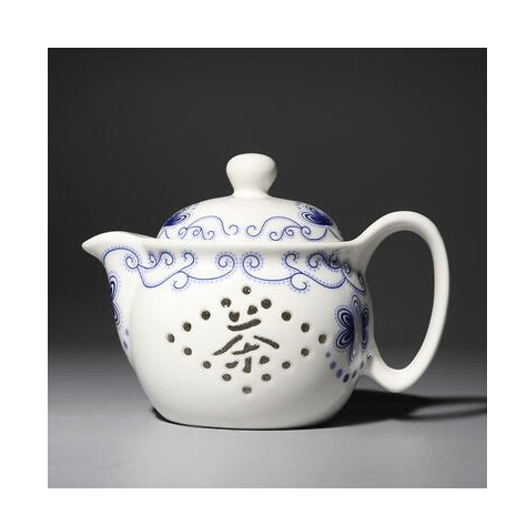 Linglong Blue And White Porcelain Teapot Single Pot Ceramic