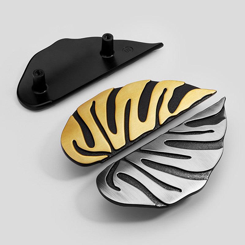 Individuality And Creativity, Leaf-shaped Pairing Handles, Antique Copper Color