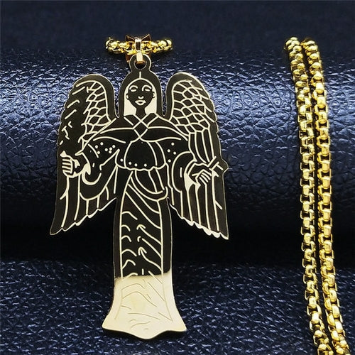 Christian Bible Cross Stainless Steel Silver Color Big Pendant