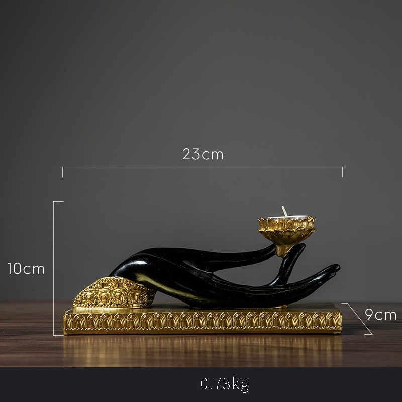 Gesture Thai Bergamot Candlestick Zen Ornaments