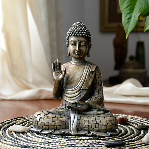 Buddha Statues Thailand for Garden office home Decor Desk ornament