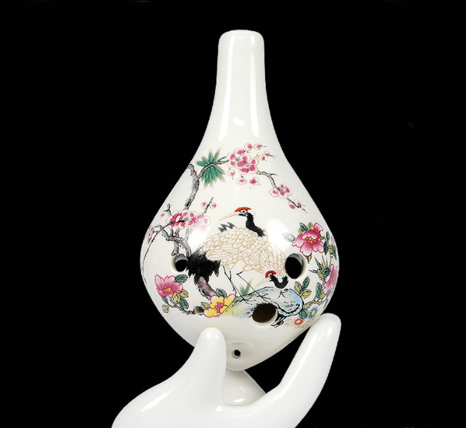 Alto AC Tuning Ya Long-mouth Porcelain Flute