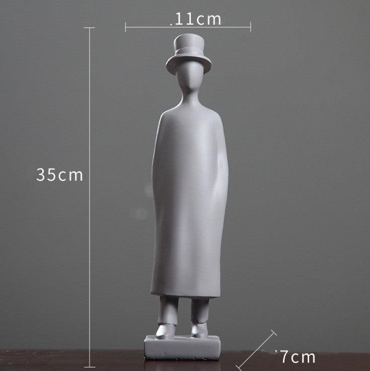 Fashionable Nordic Minimalist Creative Character Ornaments