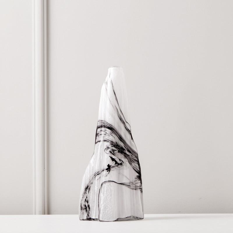 New Chinese Style Landscape Glass Vase Decoration