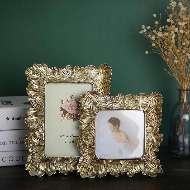 Simple Silver 6 Inch Photo Frame Picture Frame Home Accessories Ornaments Table
