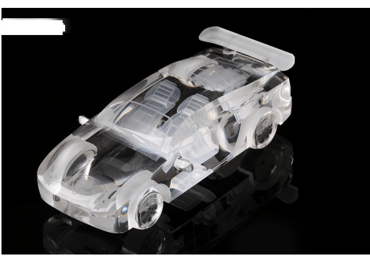 Crystal car model craftsmanship crystal decoration perfume seat
