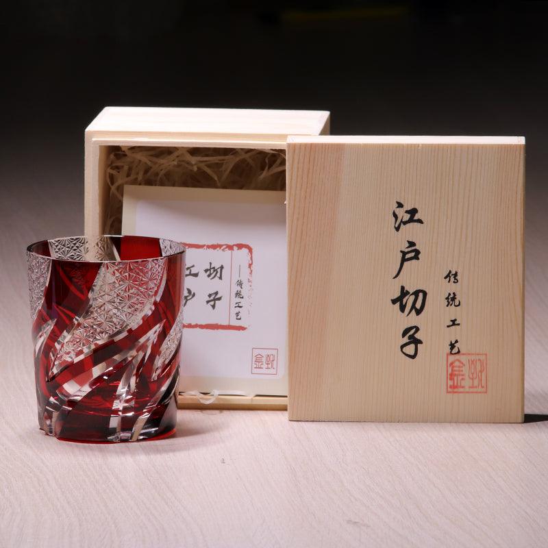 Crystal Glass Wine Whiskey Hand Carved