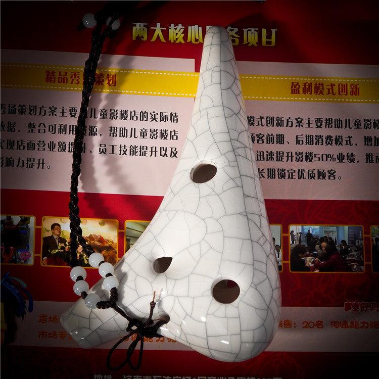 12 Hole Ocarina Ceramic Tweeter Porcelain Flute