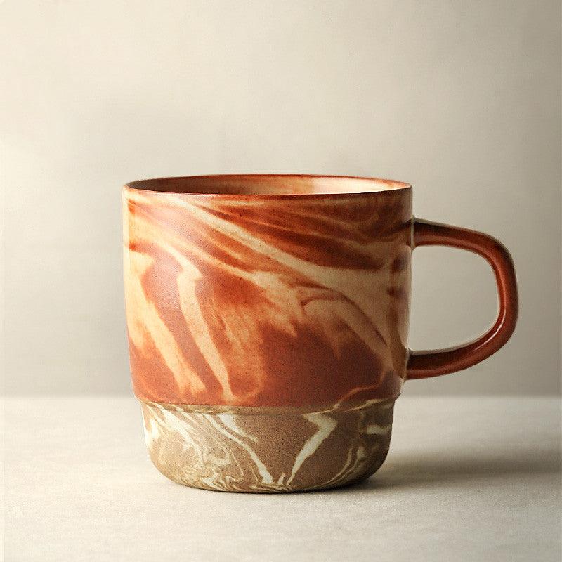 Handmade Ceramic Coffee Mug Japanese Vintage