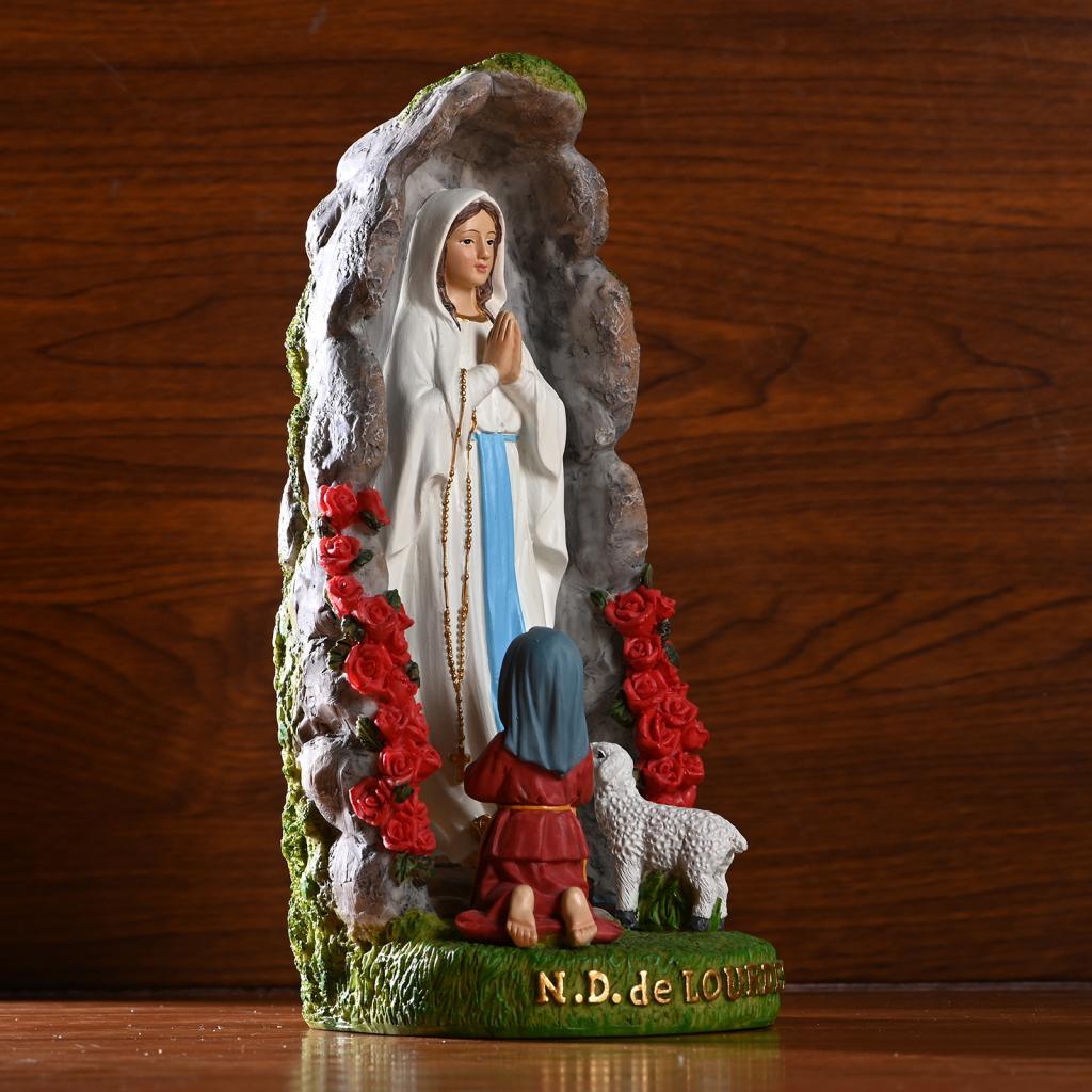 Beautiful Virgin Mary Figurine Sculpture Christian Wedding Gift Xmas