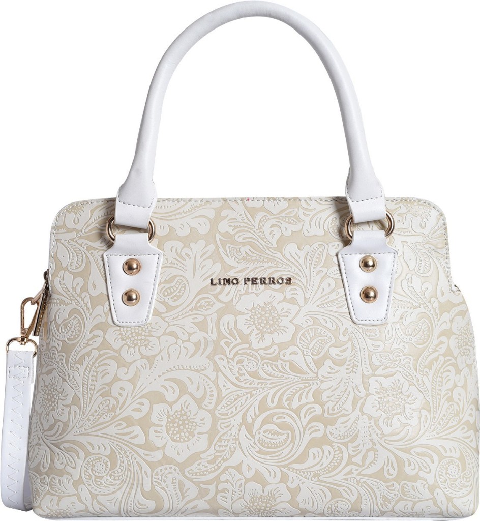 LINO PERROSWomen White Shoulder Bag - Regular Size