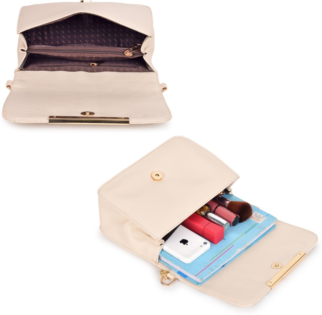 SPOTICBeige Women Sling Bag - Mini