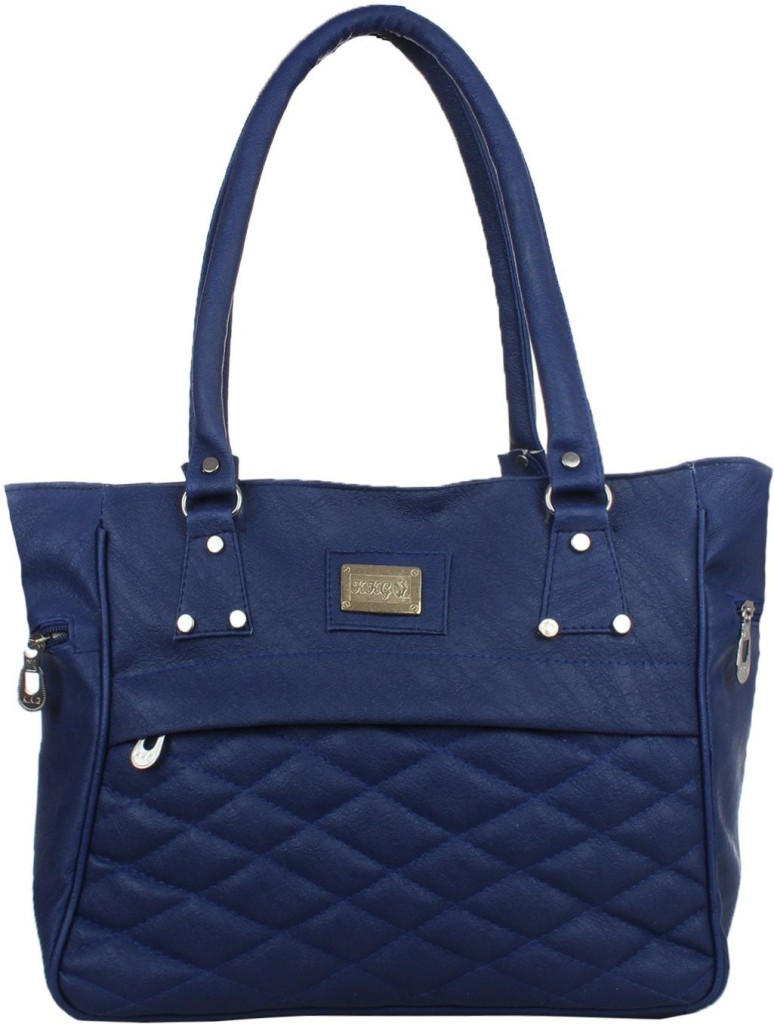 ZaxcerWomen Blue Hand-held Bag - Extra Spacious