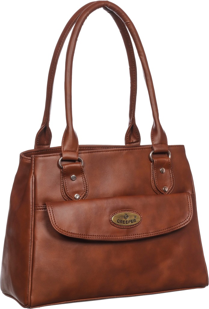 CreeperWomen Brown Shoulder Bag - Extra Spacious