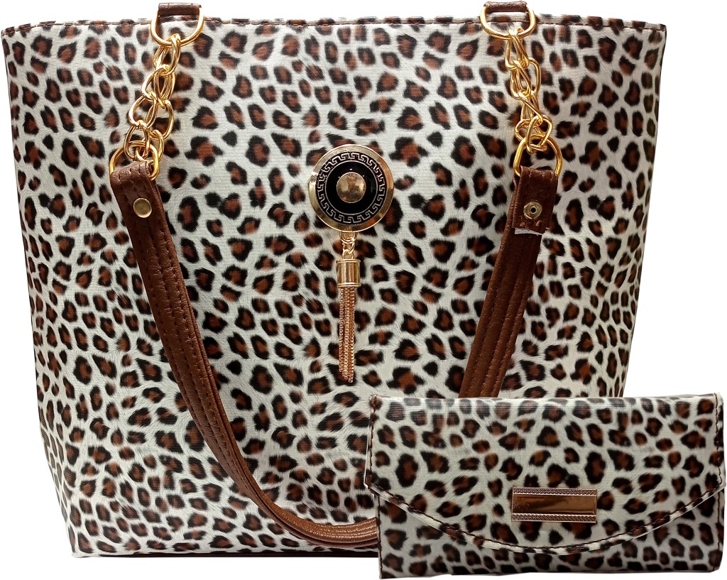 WILD MAPLEWomen Brown Shoulder Bag - Extra Spacious(Pack of: 2)