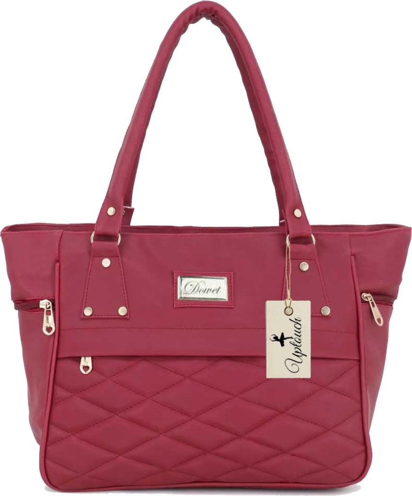 UPTOUCHWomen Maroon Messenger Bag - Extra Spacious