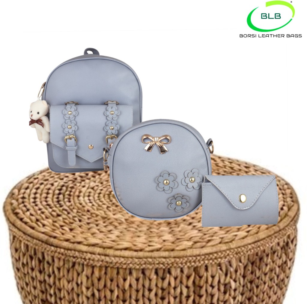 ChieflyGrey Women Shoulder Bag(Pack of 3)